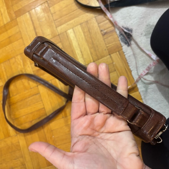 Vintage late 80s brown purse *accepting offers - Picture 4 of 9